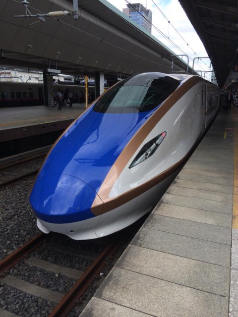 軽井沢。北陸新幹線